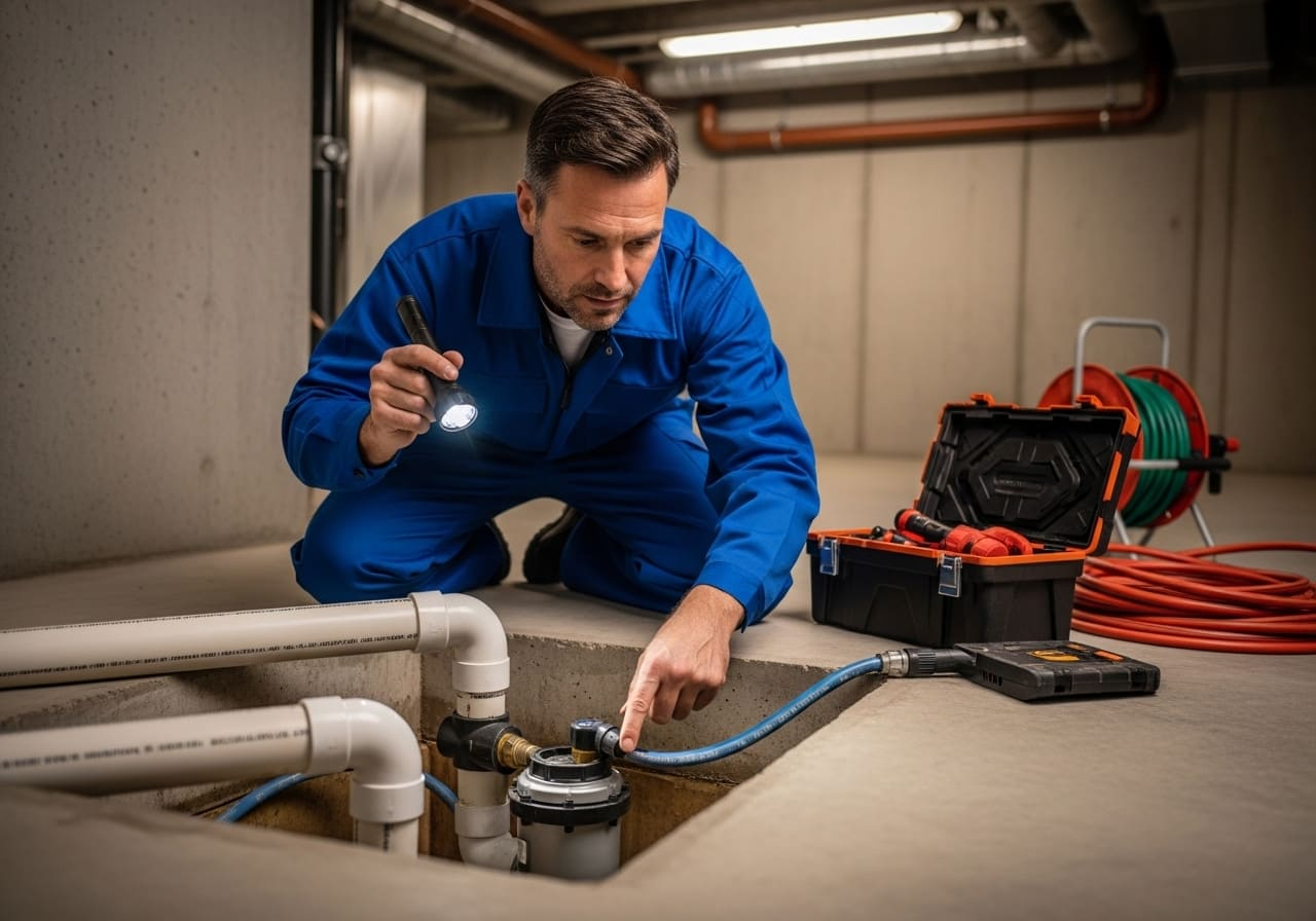 Sump Pump Installation & Repair in Clarksville